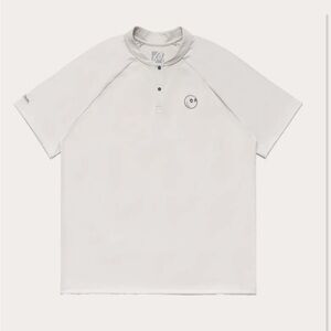 Malbon Performance Blade Collar Polo - Sand
